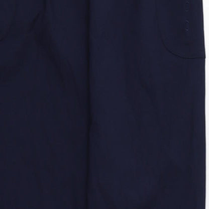 Womens UK Size 12 Preworn Regular Fit  Blue Trousers