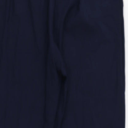 Womens UK Size 12 Preworn Regular Fit  Blue Trousers