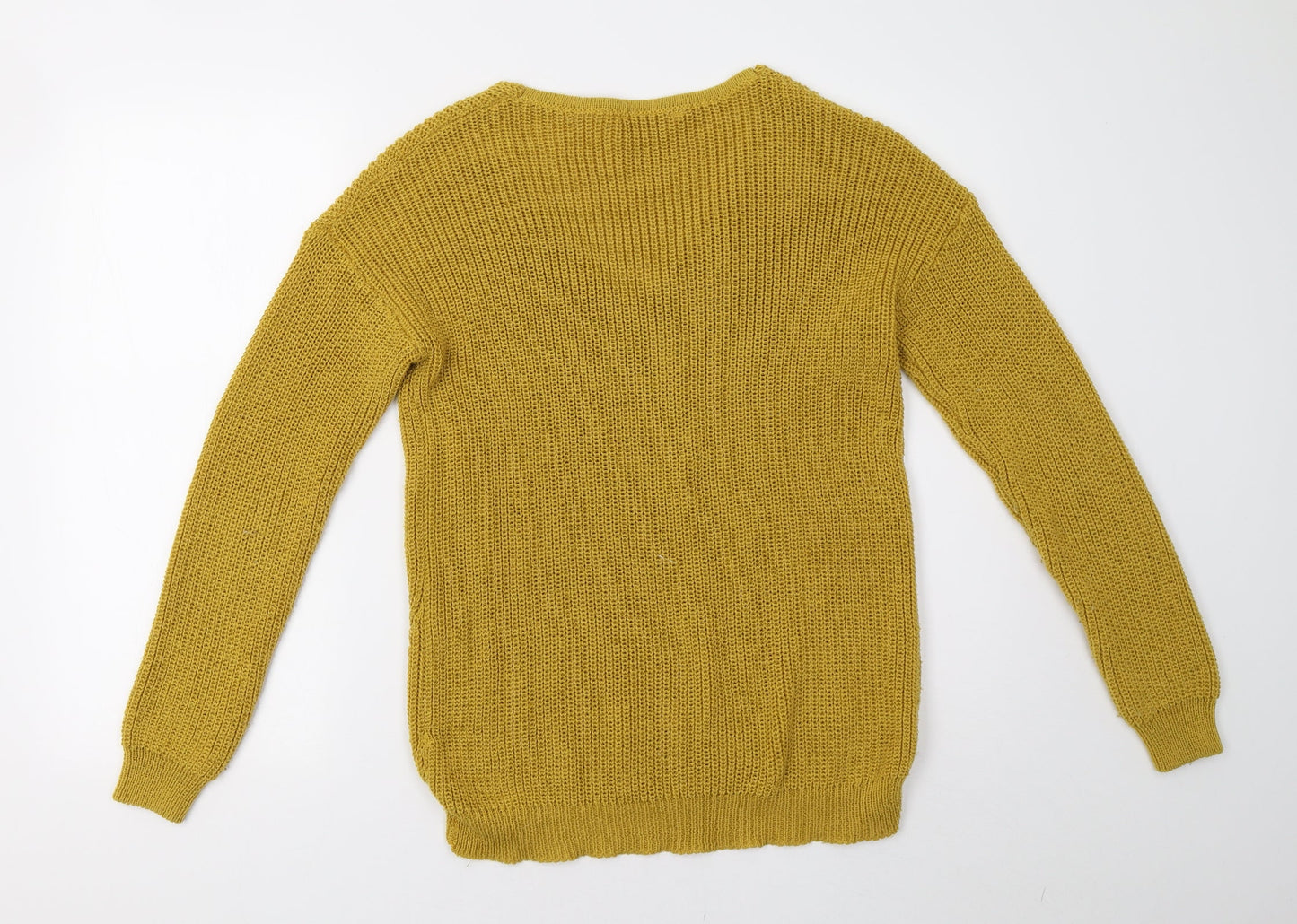 Primark Womens Yellow   Pullover Jumper Size 10
