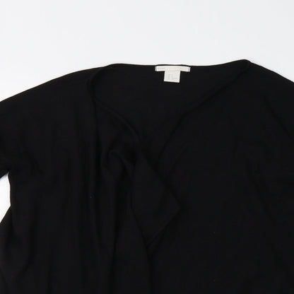 Womens UK Size S H&M Black Cardigan Jumper