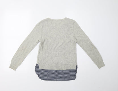 Crew Cuts Womens Grey   Pullover Jumper Size 10