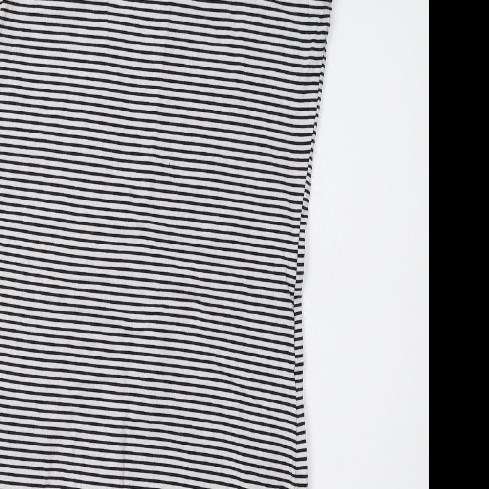 Primark Womens Blue Striped  Basic Tank Size 12