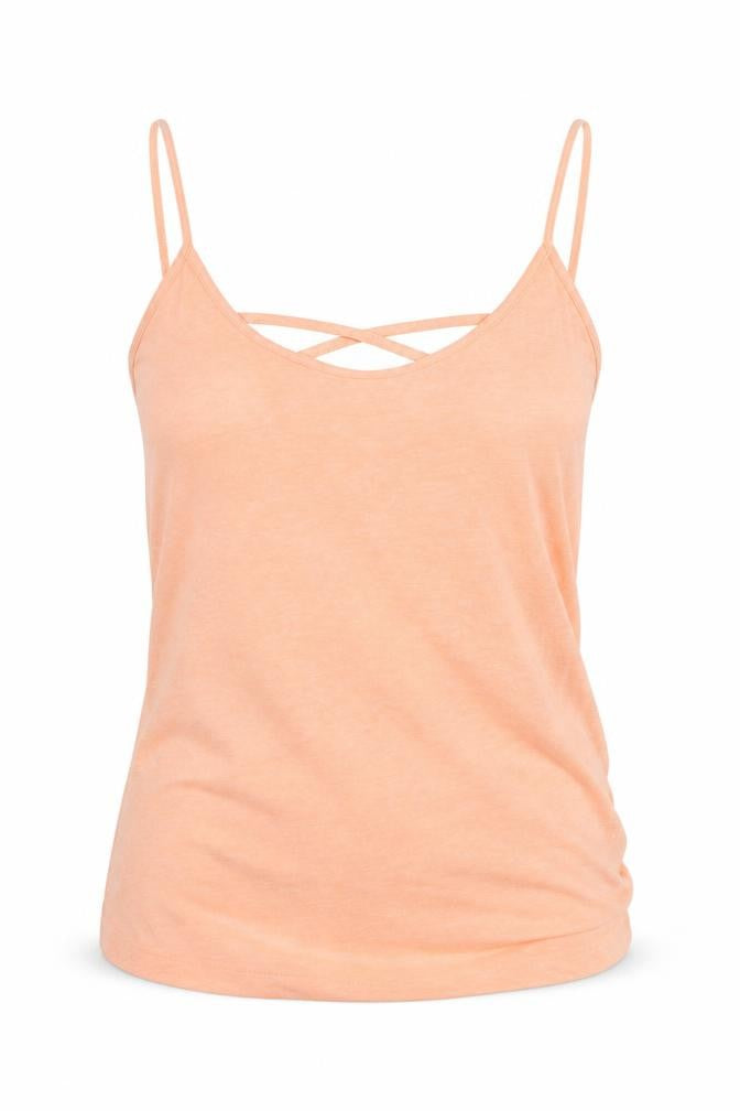 New Look Womens Orange   Basic Tank Size 8