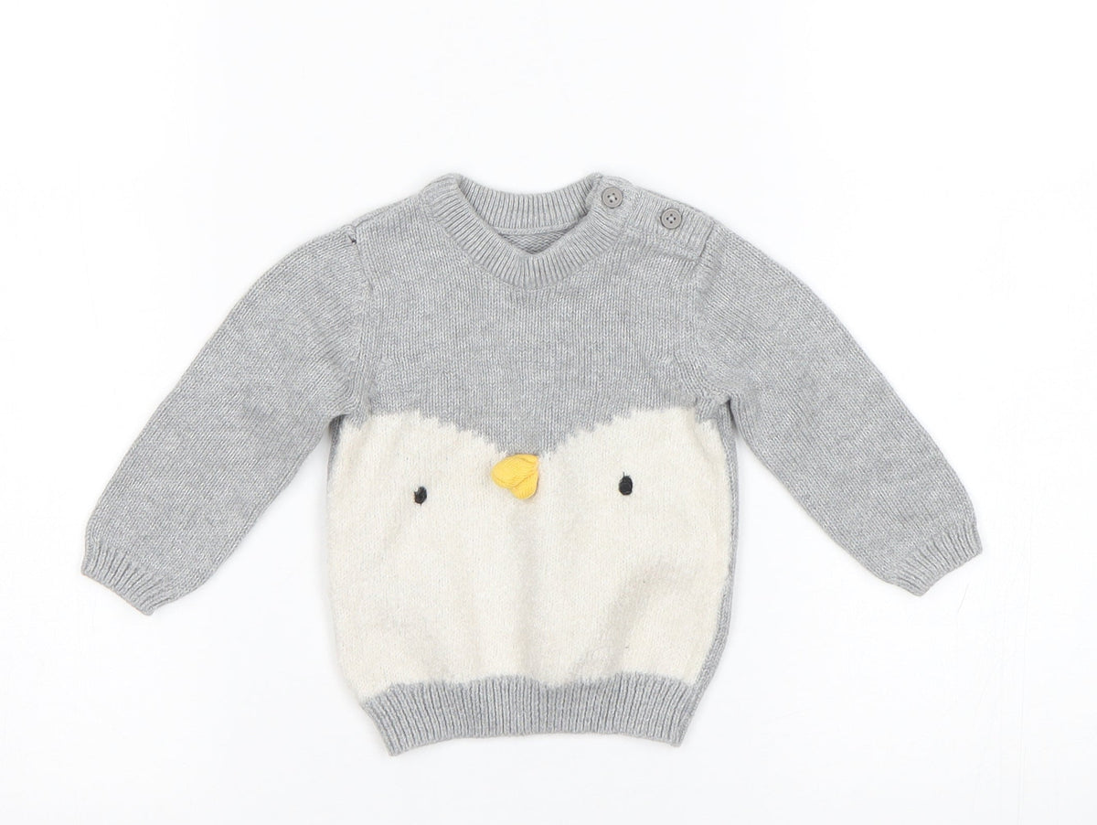 TU Baby Multicoloured   Pullover Jumper Size 0-3 Months
