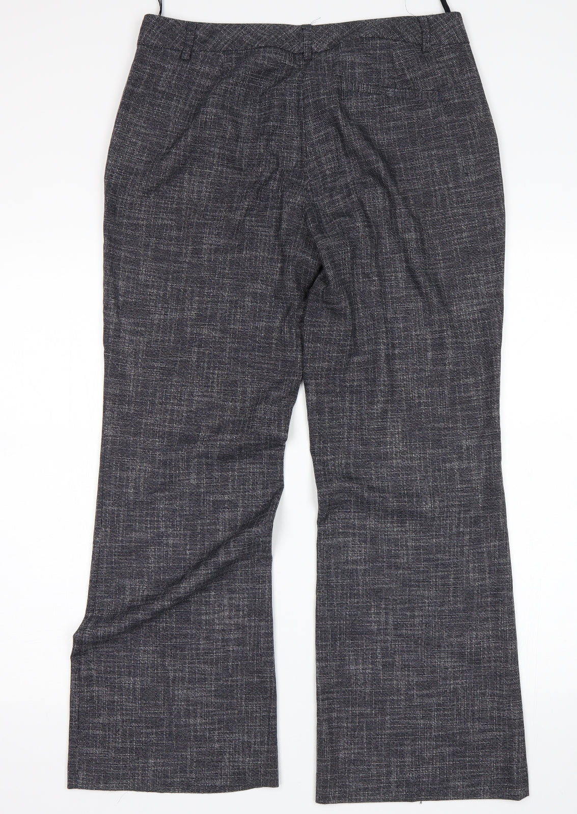 Monsoon Womens Grey   Trousers  Size 12 L28 in