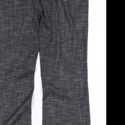 Monsoon Womens Grey   Trousers  Size 12 L28 in