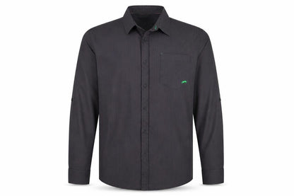 Mens UK Size XL Urban Spirit Grey  Button-Up Long Sleeve Casual Shirt