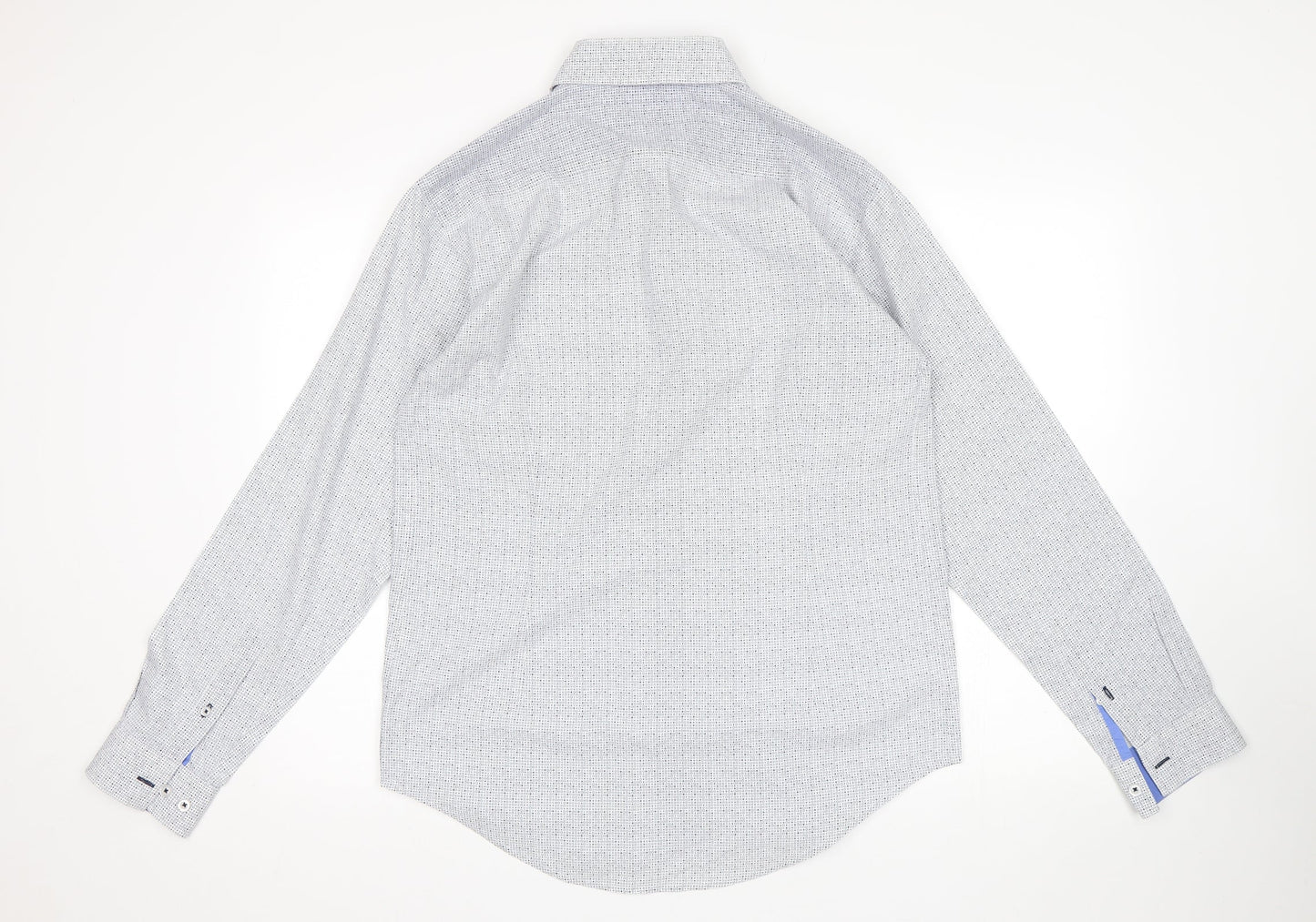 STL Mens Multicoloured Polka Dot   Button-Up Size L