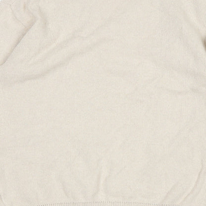 Carson Mens Beige   Pullover Jumper Size S