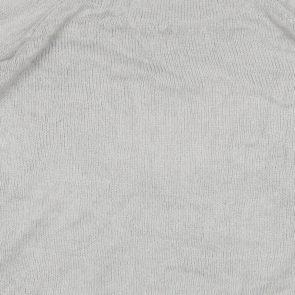 Womens UK Size M Preworn Grey Pullover Jumper