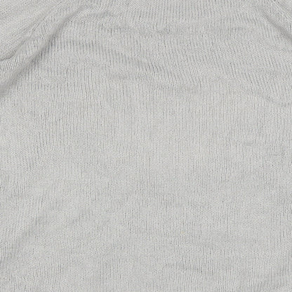 Womens UK Size M Preworn Grey Pullover Jumper