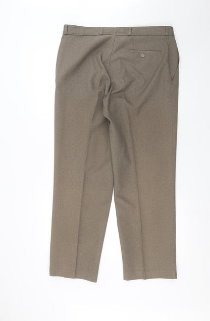 Essentials Mens Brown   Trousers  Size 36 in L29 in