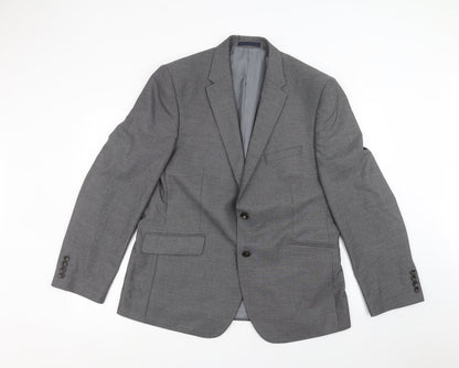 Mens UK Size M Marks and Spencer Regular Grey Suit Jacket