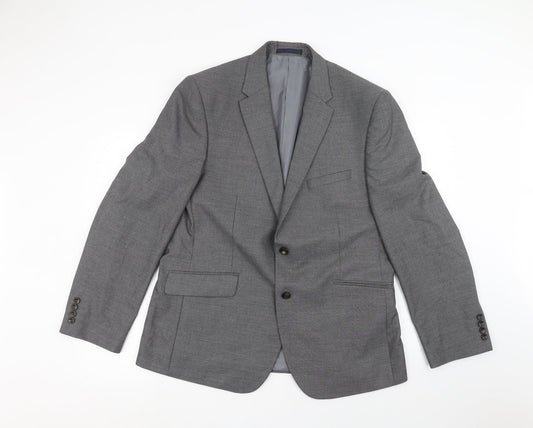 Mens UK Size M Marks and Spencer Regular Grey Suit Jacket