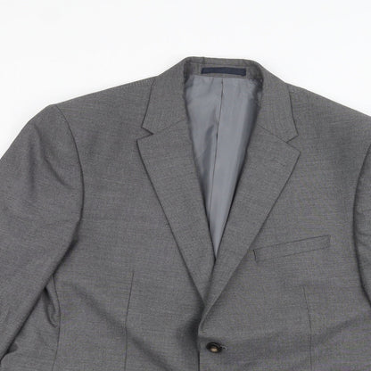 Mens UK Size M Marks and Spencer Regular Grey Suit Jacket