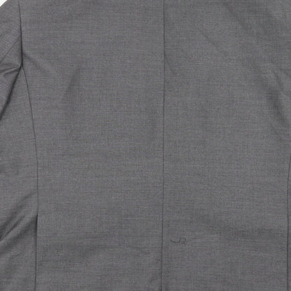 Mens UK Size M Marks and Spencer Regular Grey Suit Jacket