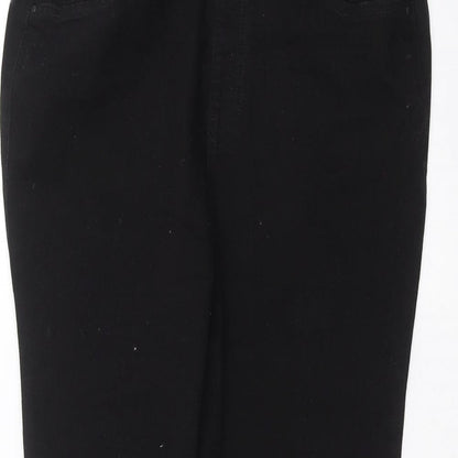 Evans Womens Black   Skinny Jeans Size 16 L26 in
