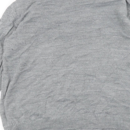 Womens UK Size 14 Damart Grey Pullover Jumper