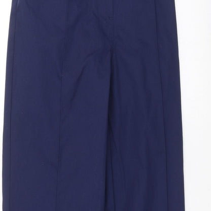 Womens UK Size 10 simon jersey Regular Fit  Blue Trousers