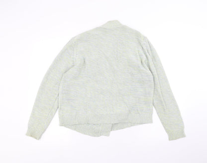 Womens UK Size 12 BHS Green Cardigan Jumper