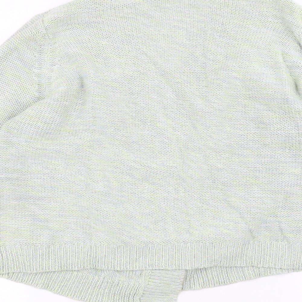 Womens UK Size 12 BHS Green Cardigan Jumper