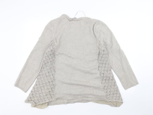 Style&co. Womens Brown   Pullover Jumper Size L
