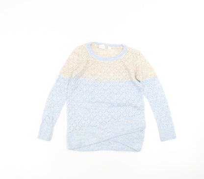 Gap Girls Blue  Rayon Pullover Jumper Size XS
