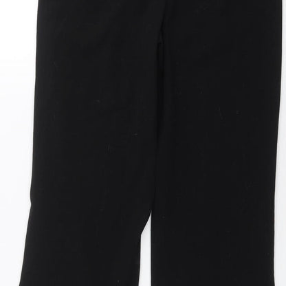 Now Womens Black   Trousers  Size 10 L28 in