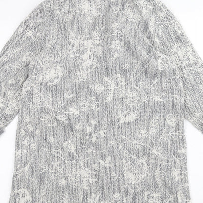Womens UK Size 6 Cream White Cardigan Jumper