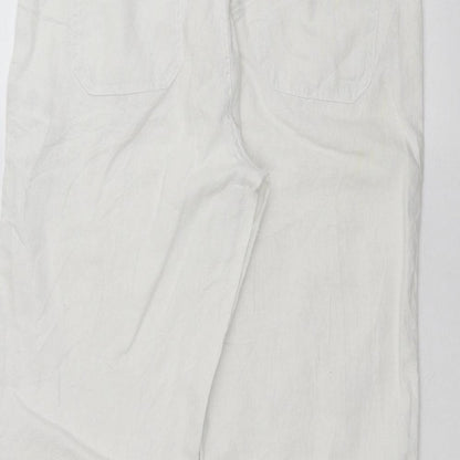 Atmosphere Womens White   Trousers  Size 12 L20 in