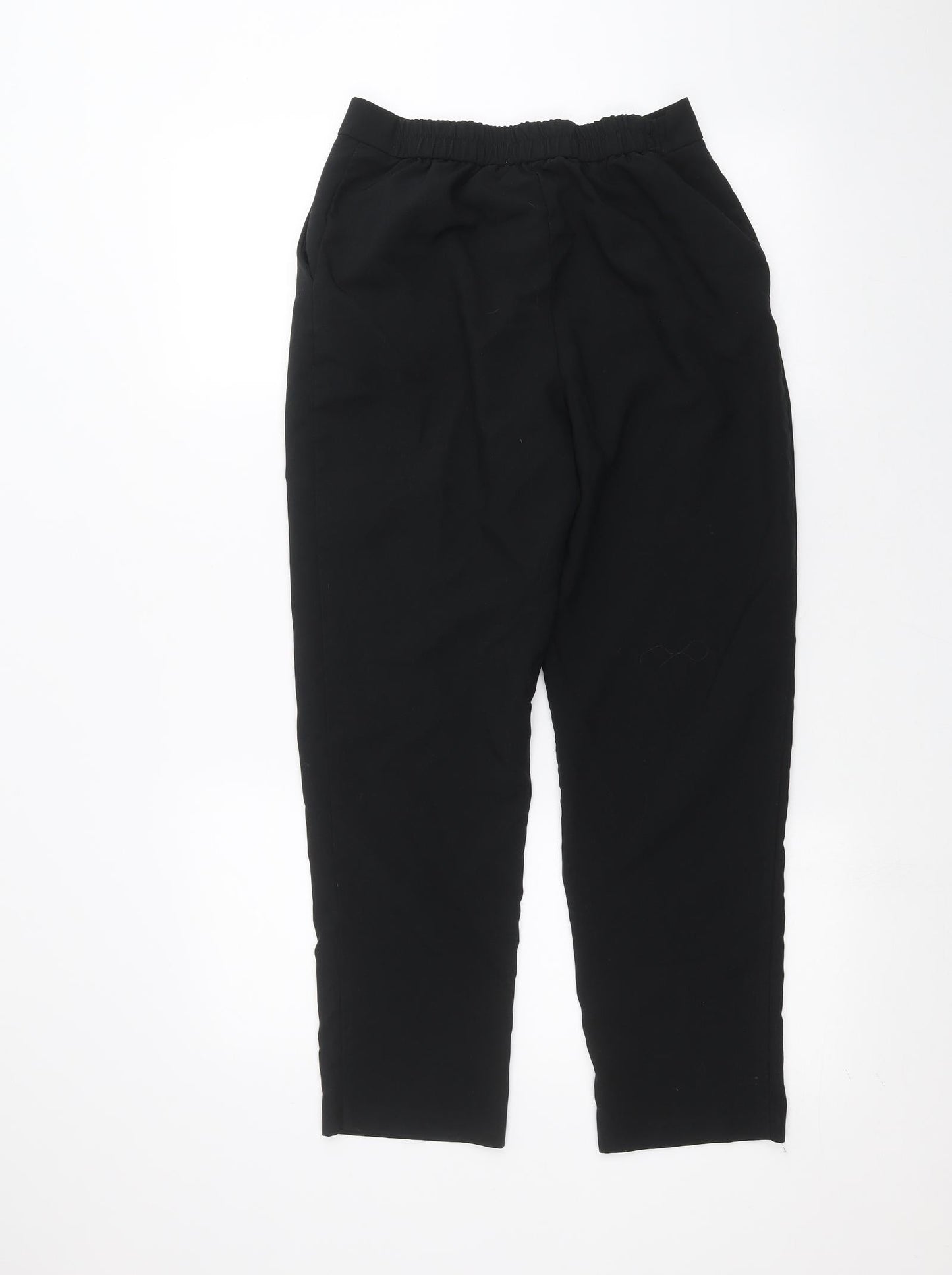 Womens UK Size 6 ASOS Regular Fit  Black Trousers
