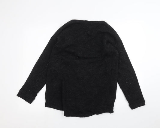 Womens UK Size 8 River Island Black Pullover Jumper