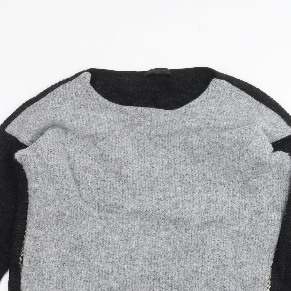 Womens UK Size 8 River Island Black Pullover Jumper