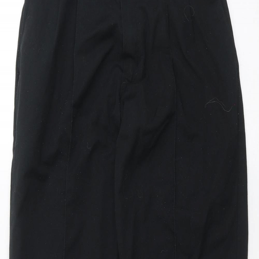 Womens UK Size 36 in Preworn Regular Fit  Black Trousers