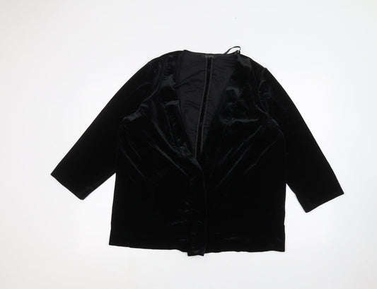 Womens UK Size 18 BHS Black Cardigan Jumper