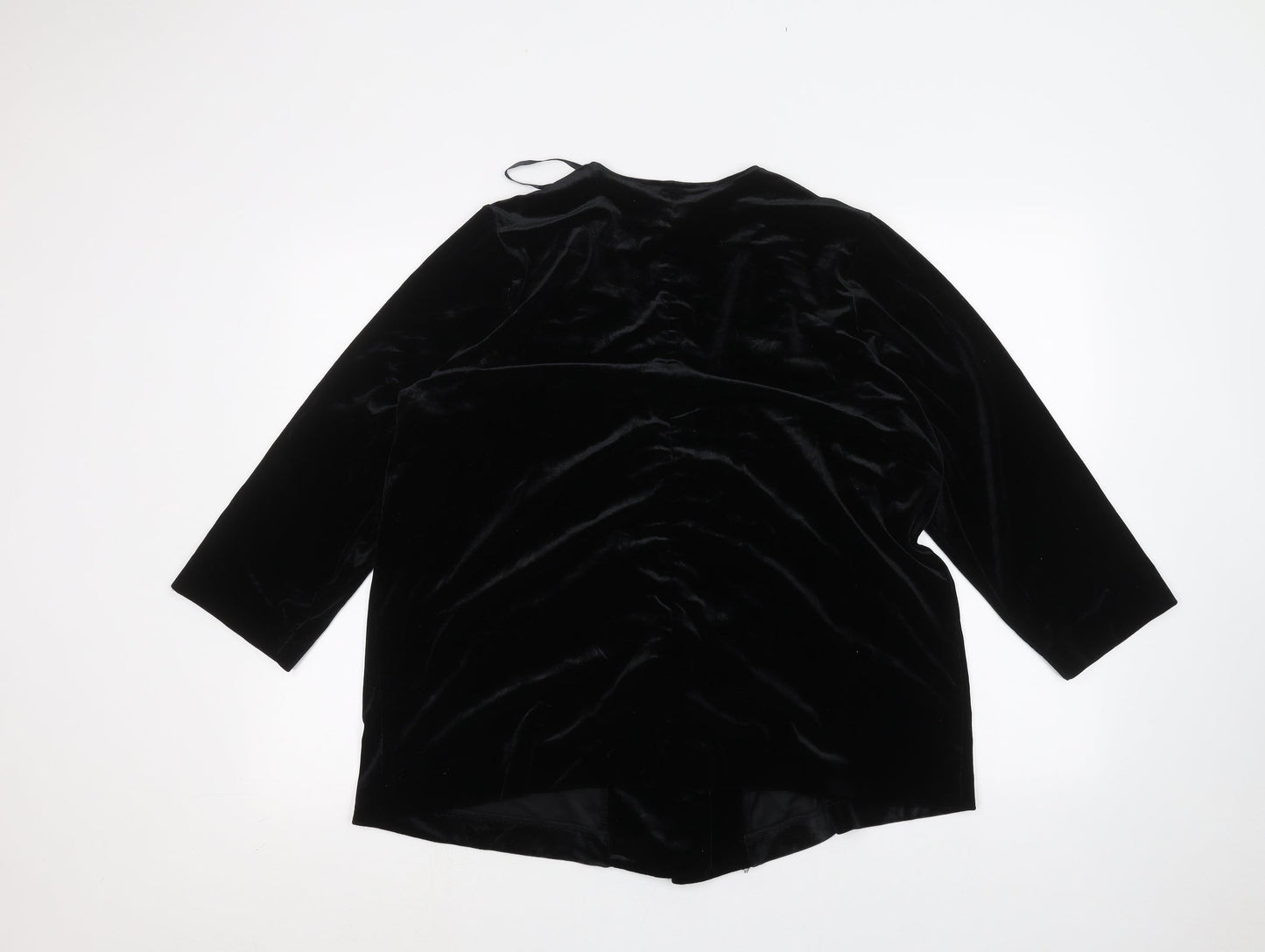 Womens UK Size 18 BHS Black Cardigan Jumper