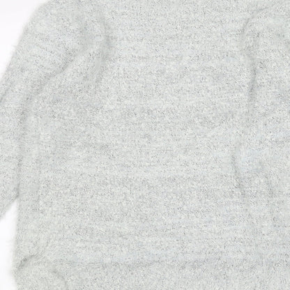 akd-a-west Womens Blue   Pullover Jumper Size 14