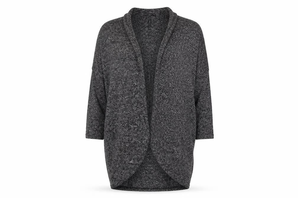 Womens UK Size S Preworn Black Cardigan Jumper