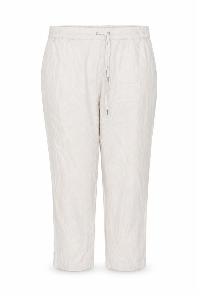 Womens UK Size 24 Studio Regular Fit  White Trousers