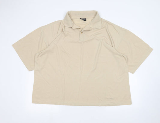 originals Mens Beige    Polo Size 2XL