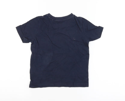 Lupilu Boys Blue   Basic T-Shirt Size 3-4 Years