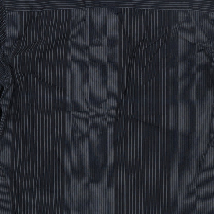 Mens UK Size S NEXT Blue  Button-Up Long Sleeve Casual Shirt