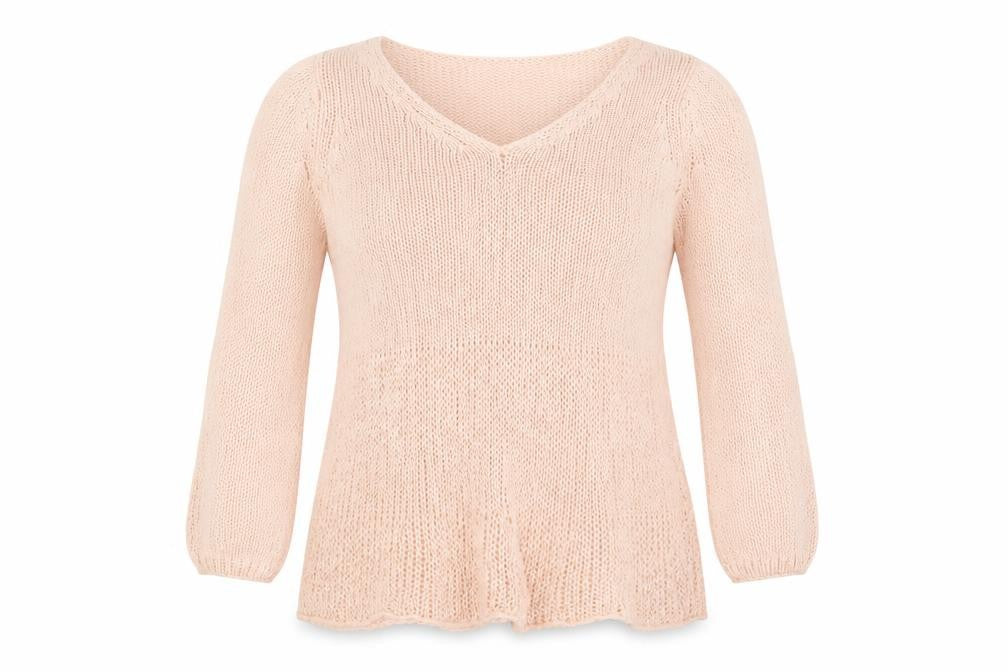 Womens UK Size 6 New Look Pink Pullover Jumper