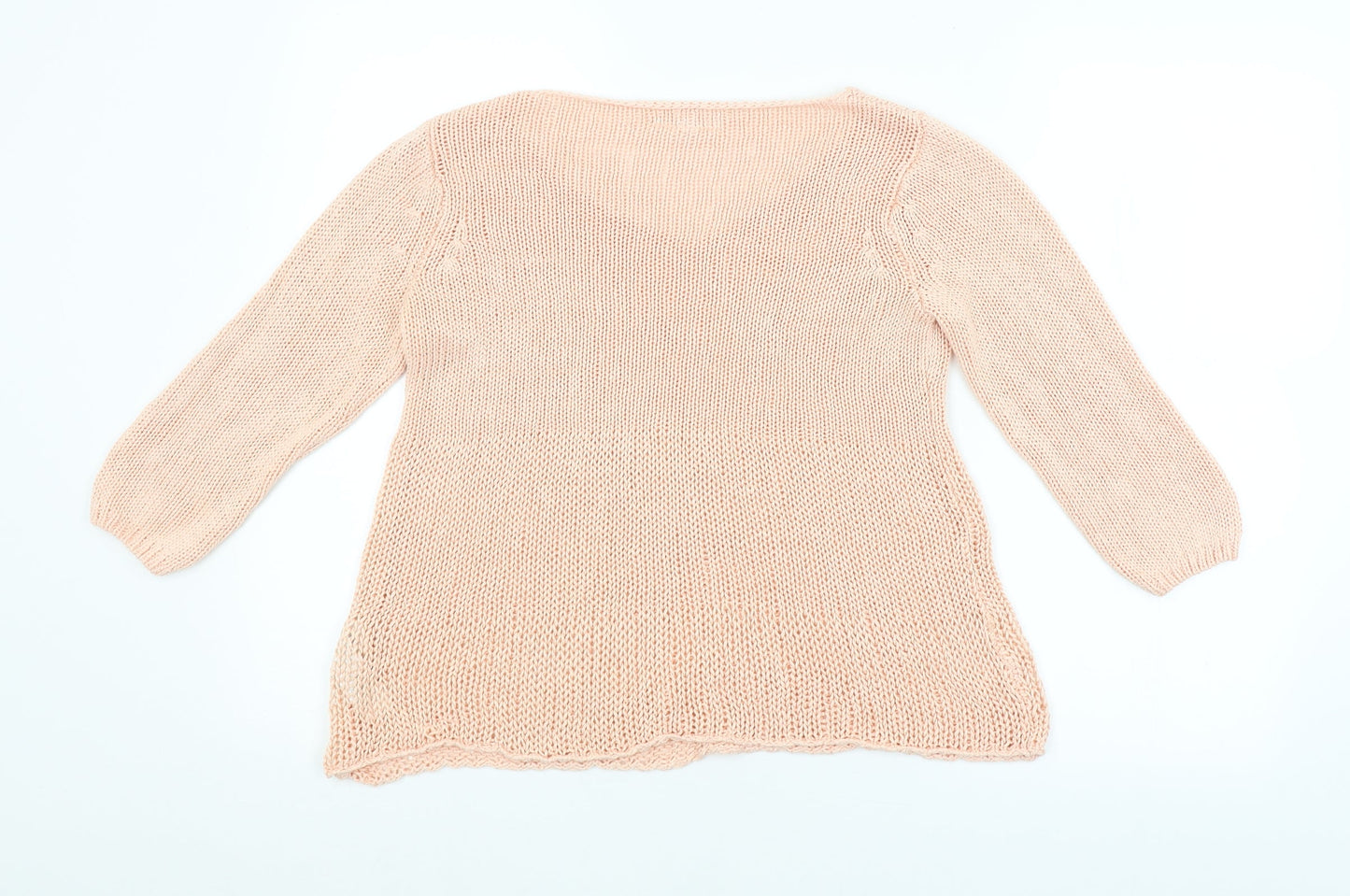 Womens UK Size 6 New Look Pink Pullover Jumper