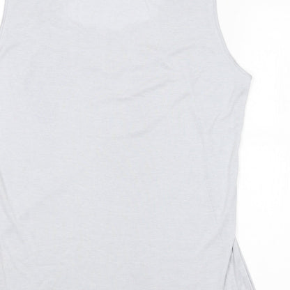 Womens UK Size XL Damart Grey Basic Tank