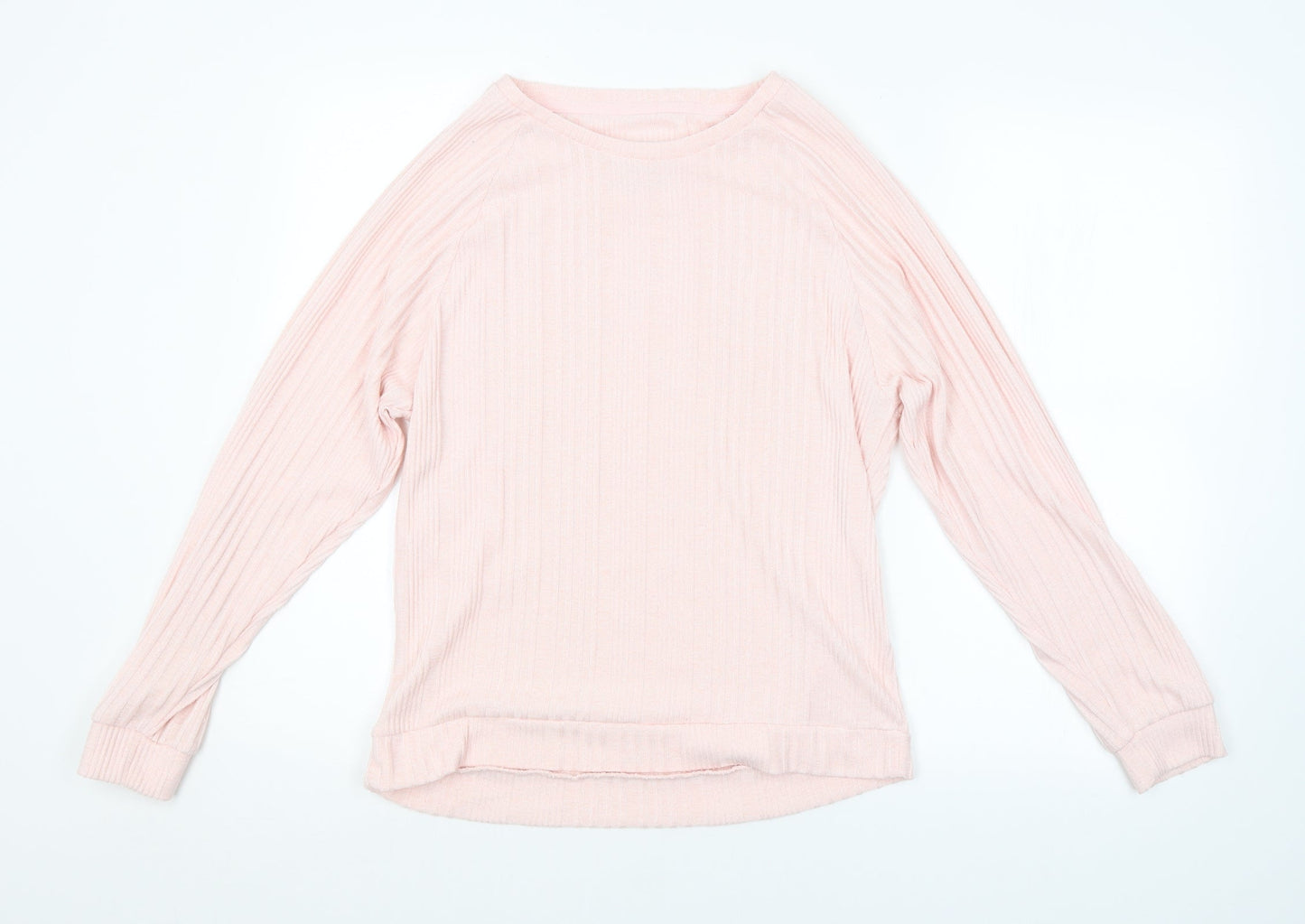 Womens UK Size S Preworn Pink Pullover Jumper