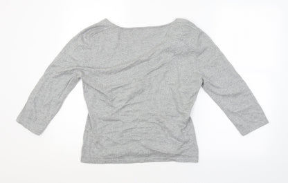 Kaliko Womens Grey   Pullover Jumper Size 16
