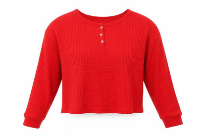 Womens UK Size 12 Primark Red Pullover Jumper
