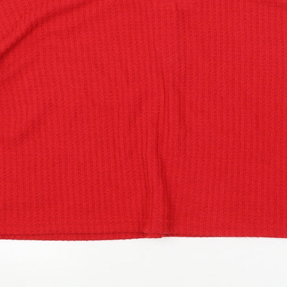 Primark Womens Red   Pullover Jumper Size 12