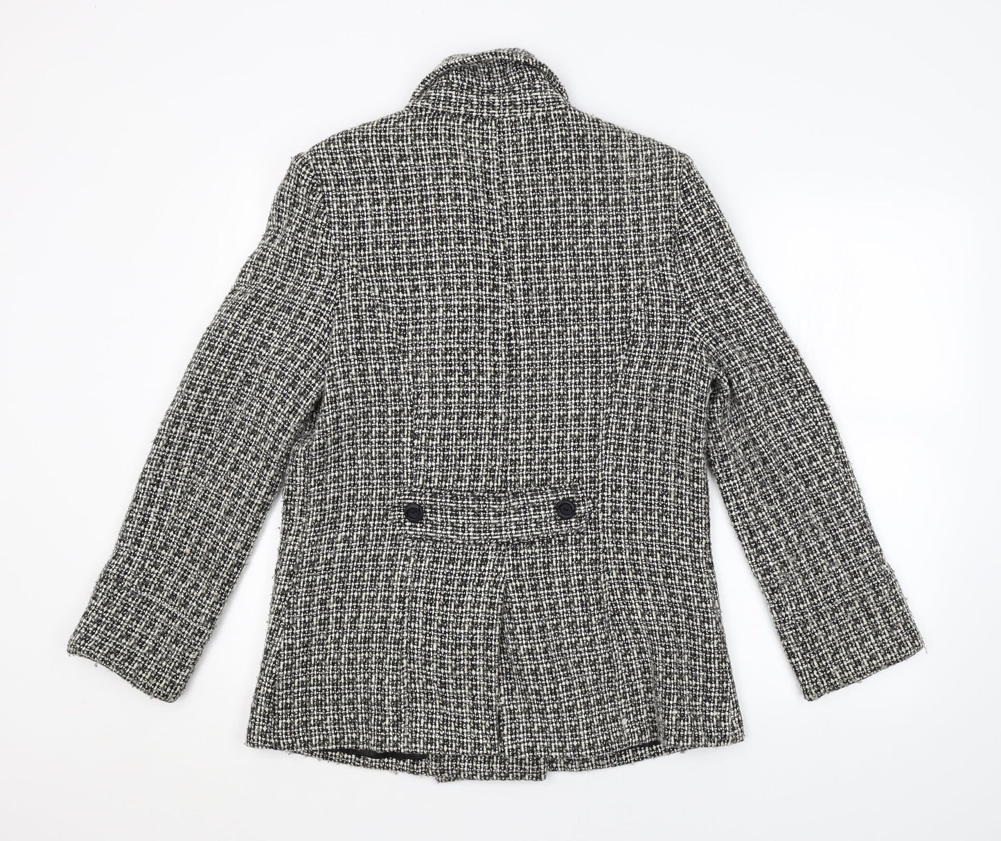 Womens UK Size 12 YAZZ Grey Pea Coat
